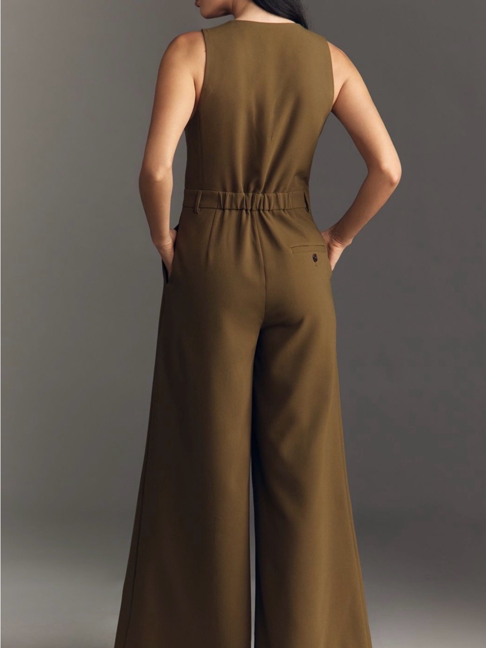 Avery Suiting Jumpsuit by Maeve - Picture 3 of 3